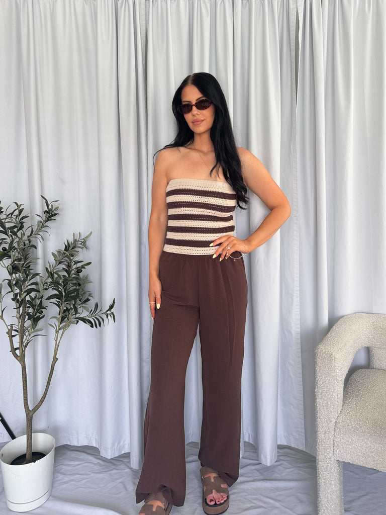 Amelia Crochet Knit Tube Top – Elle Reign Collective